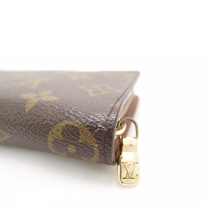 ＬＯＵＩＳ　ＶＵＩＴＴＯＮ ルイヴィトン　ビトン　ラウンドファスナー長財布　茶　ブラウン　メンズ　レディース/ポルトモネ・ジップ／モノグラム/M61727//TH0***/ABランク/69