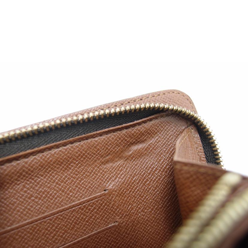 ＬＯＵＩＳ　ＶＵＩＴＴＯＮ ルイヴィトン　ビトン　ラウンドファスナー長財布　茶　ブラウン　メンズ　レディース/ポルトモネ・ジップ／モノグラム/M61727//TH0***/ABランク/69
