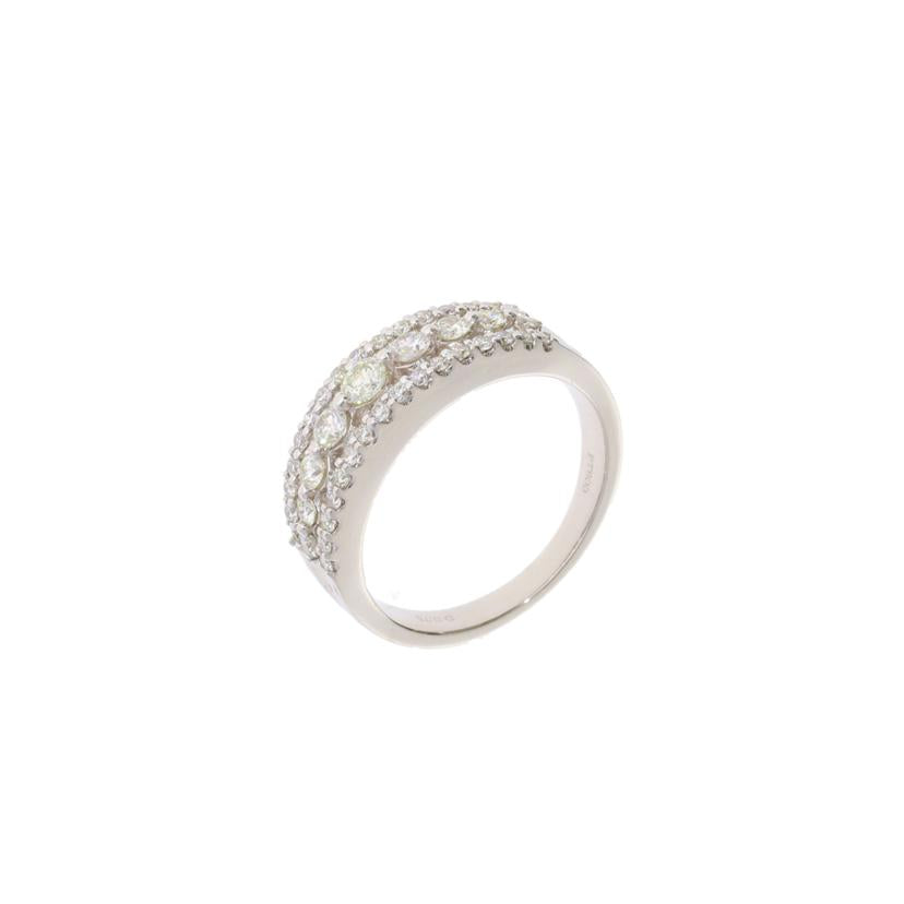 /Ｐｔ９００ダイヤリング０．７５ｃｔ／＃１２//ABランク/75