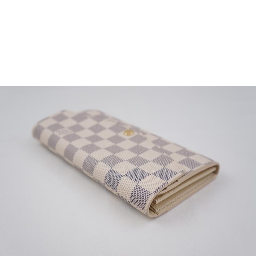 ＬＶ ルイヴィトン/ポルトフォイユ・サラ／ダミエ／アズール/N63028//SN4230/Aランク/67