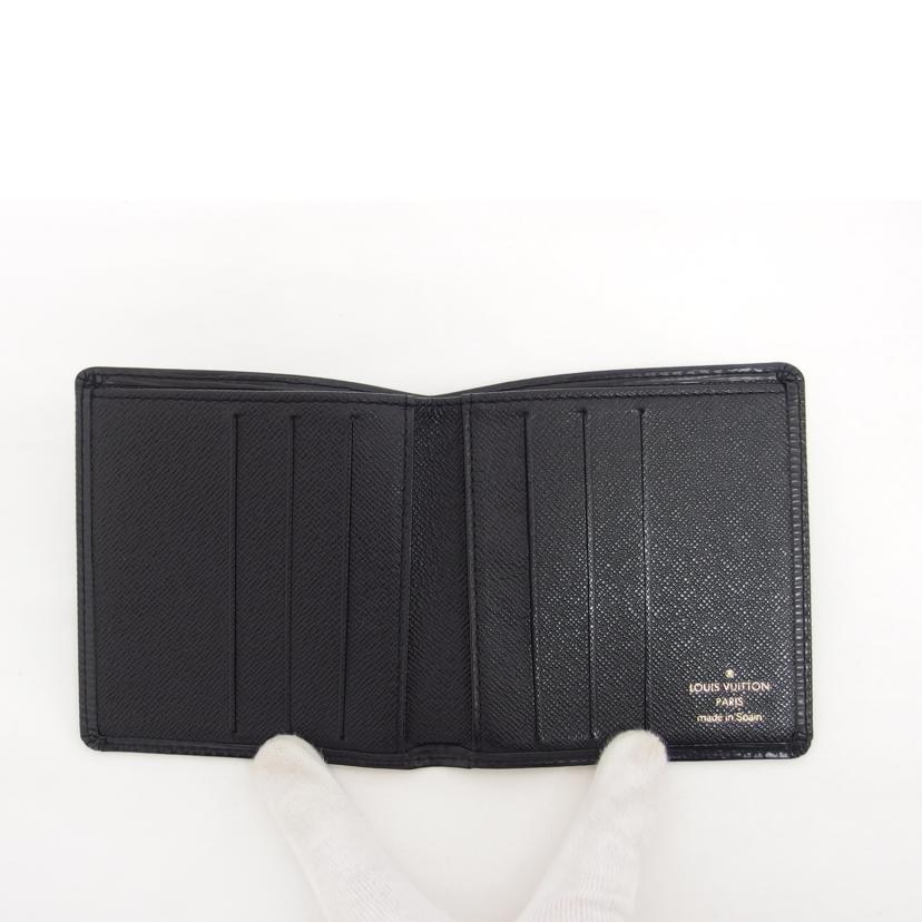ＬＶ ルイヴィトン 二つ折り財布 /ポルトビエ６カルトクレディ／エピ／ノワール/M63312//CA0***/ABランク/04