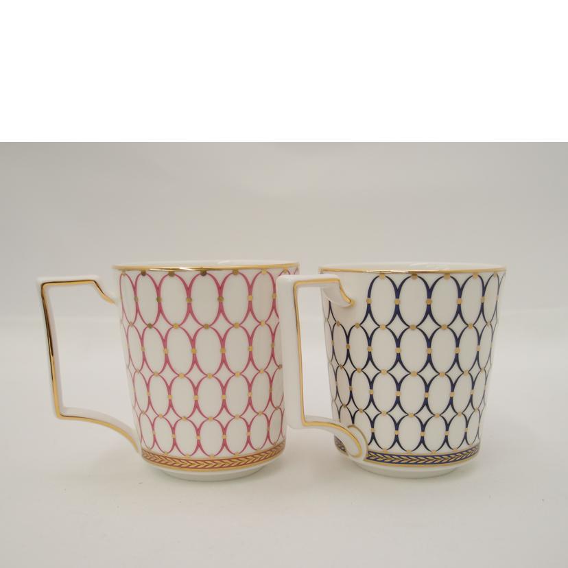 ＷＥＤＧＷＯＯＤ ｳｪｯｼﾞｳｯﾄﾞ/ウェッジウッド　ルネッサンスゴールド　ペアマグカップ//SAランク/69