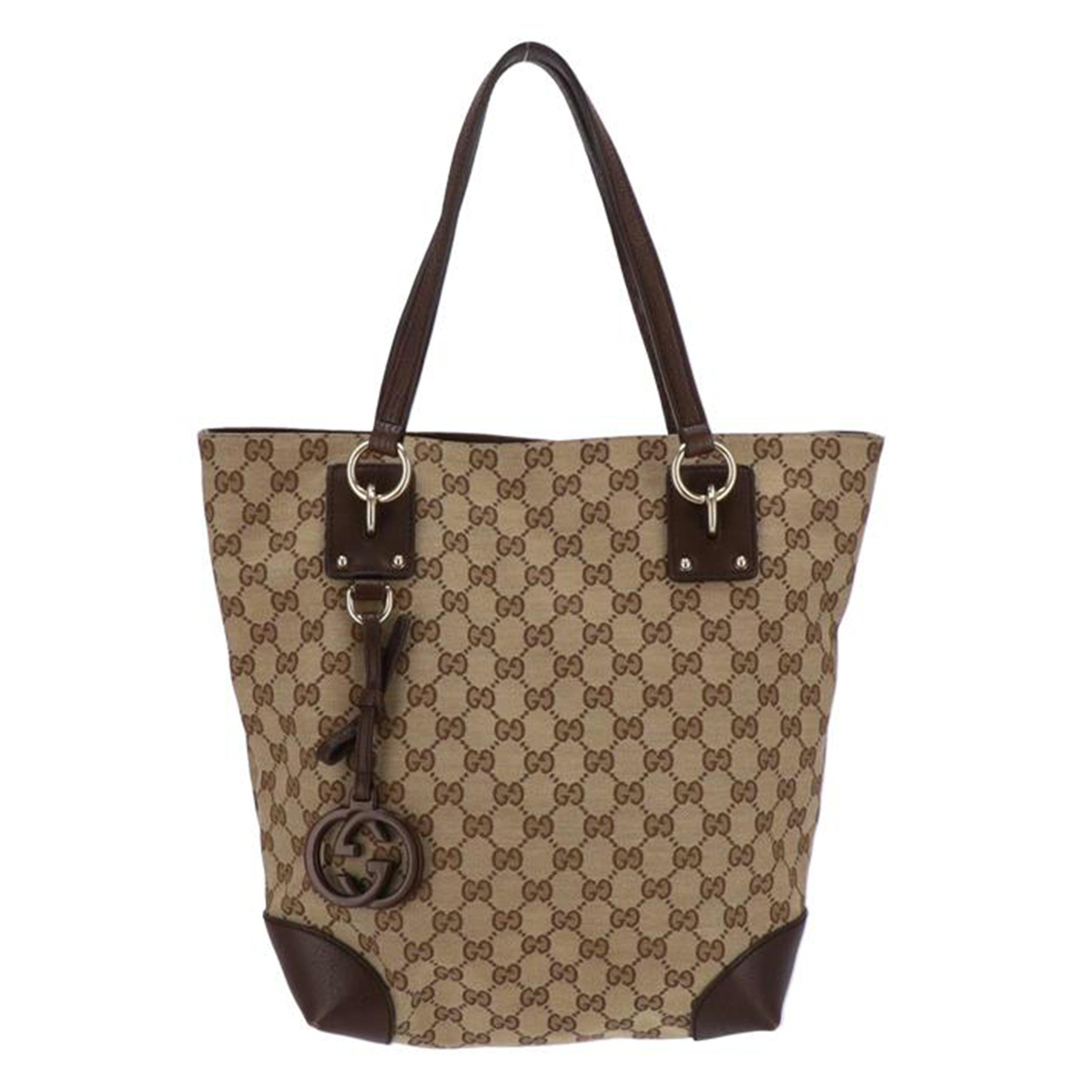 ＧＵＣＣＩ グッチ/ＧＧキャンバス／トートバッグ／茶/247287//498075/ABランク/75