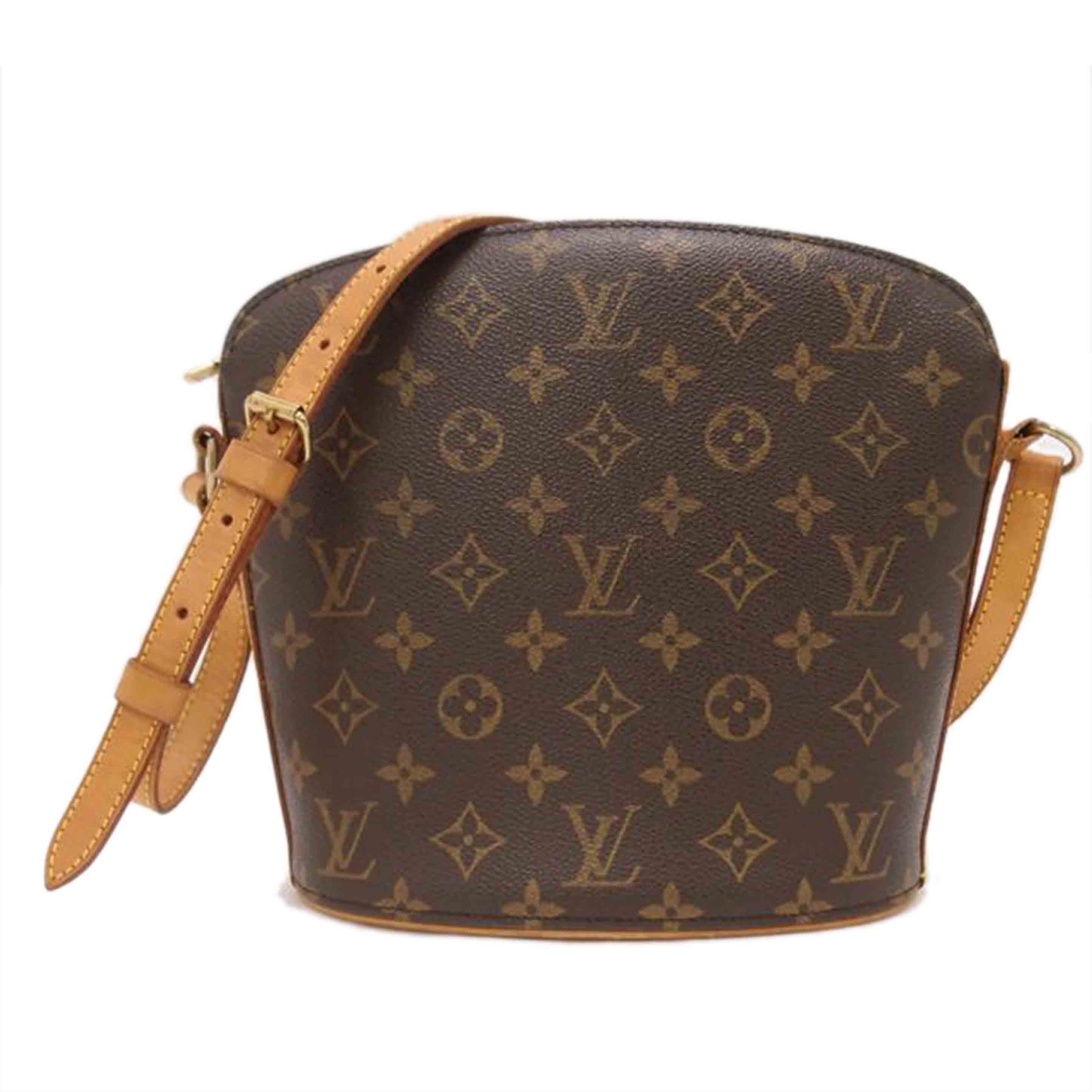 ＬＯＵＩＳ　ＶＵＩＴＴＯＮ ルイヴィトン ルイ・ヴィトン ビトン ショルダーバッグ  ブラウン レディース 定番 人気 ＬＶ 斜め掛け 肩がけ/ドルーオ／モノグラム/M51290//VI0***/Bランク/69