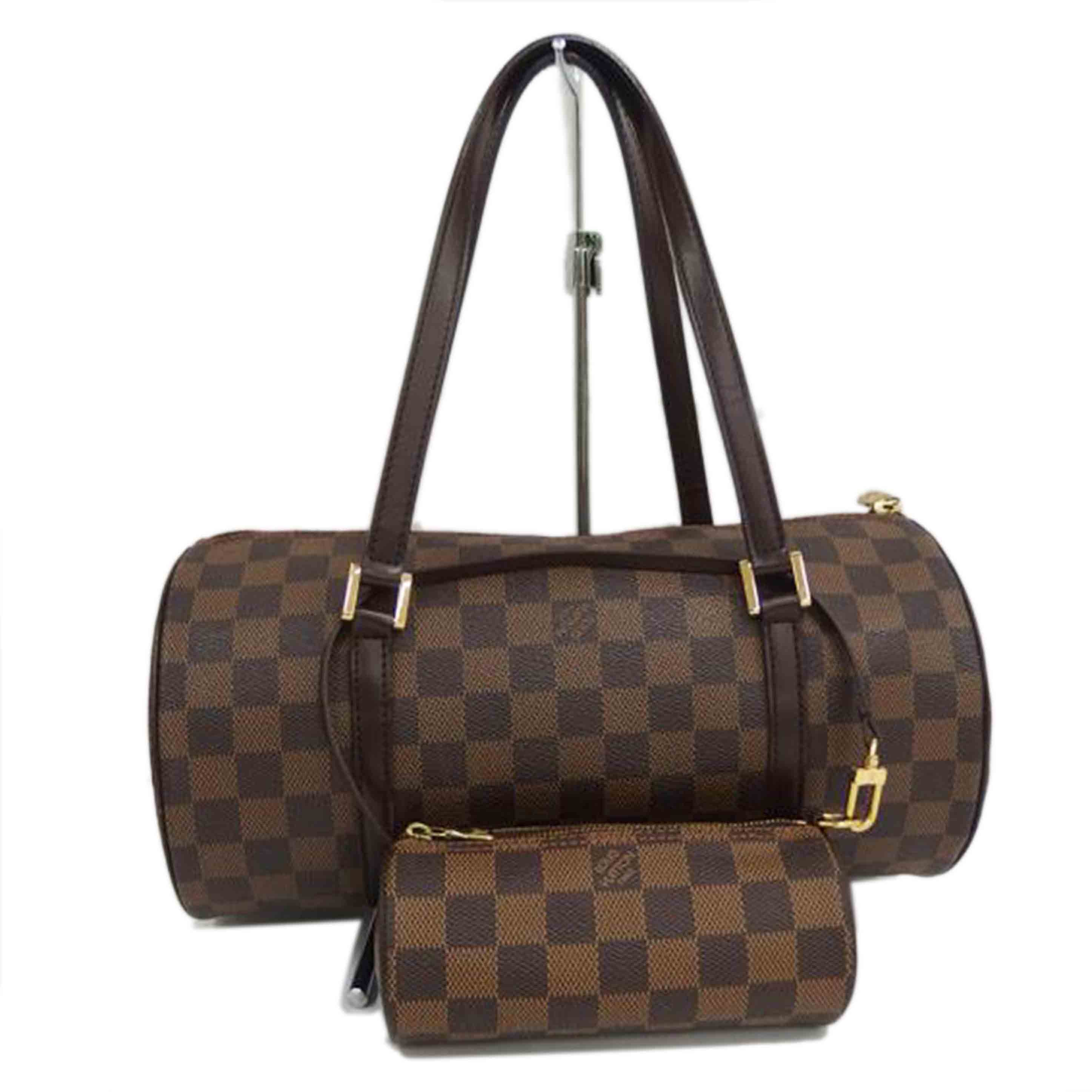 やまにやんLouis Vuitton ハンドバッグ ダークブラウン Louis Vuitton ボストンバッグ ダークブラウン - メルカリ
