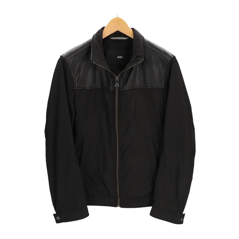 ＨＵＧＯ　ＢＯＳＳ ヒューゴボス/ナイロンレザーＪＫＴ　ＢＬＫ//ABランク/75