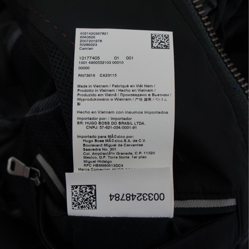 ＨＵＧＯ　ＢＯＳＳ ヒューゴボス/ナイロンレザーＪＫＴ　ＢＬＫ//ABランク/75