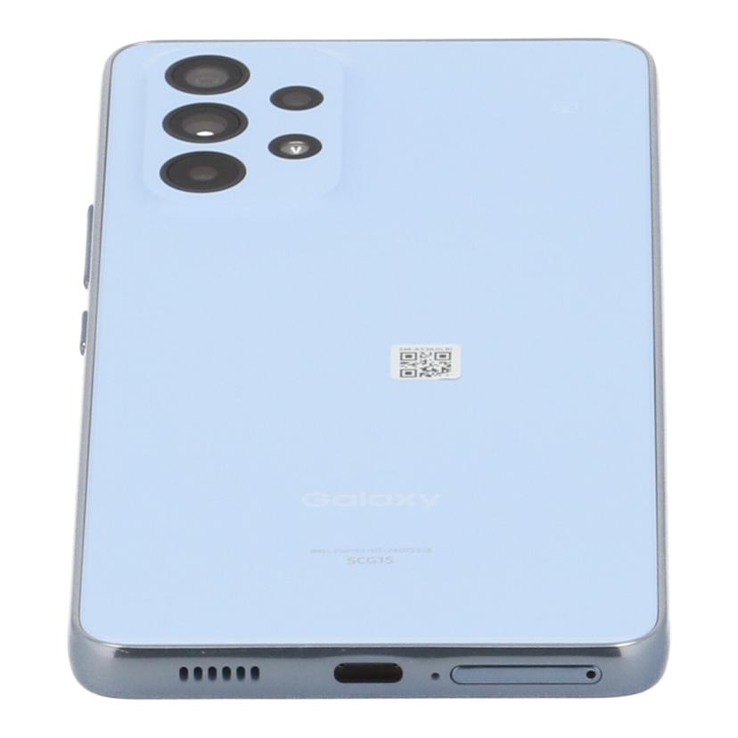 ＳＡＭＳＵＮＧ　ａｕ サムスン/スマートフォン／Ｇａｌａｘｙ　Ａ５３　５Ｇ/SCG15//R5CW1ZHV6R/Aランク/78