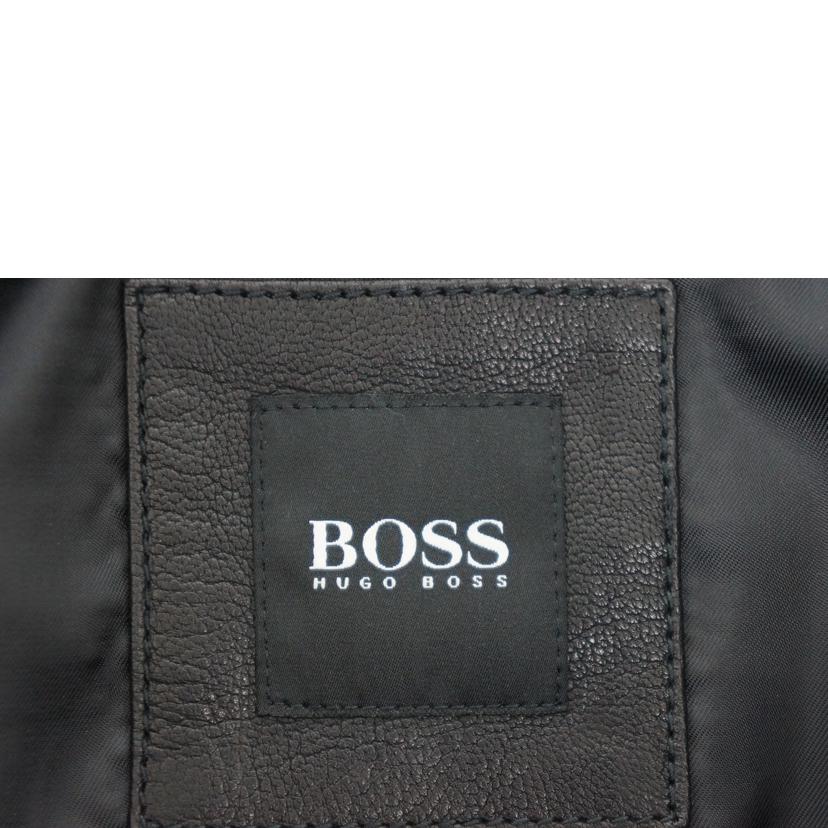 ＨＵＧＯ　ＢＯＳＳ　/ＨＵＧＯ　ＢＯＳＳ　レザージップアップＪＫＴ//ABランク/09