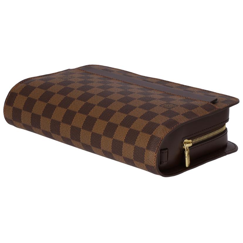 ＬＯＵＩＳ　ＶＵＩＴＴＯＮ ルイヴィトン　バッグ　ブランドバッグ　セカンドバッグ　クラッチバッグ　レザー　メンズ　ブラウン　茶/サンルイ／ダミエ・エベヌ/N51993//FL0035/Aランク/75