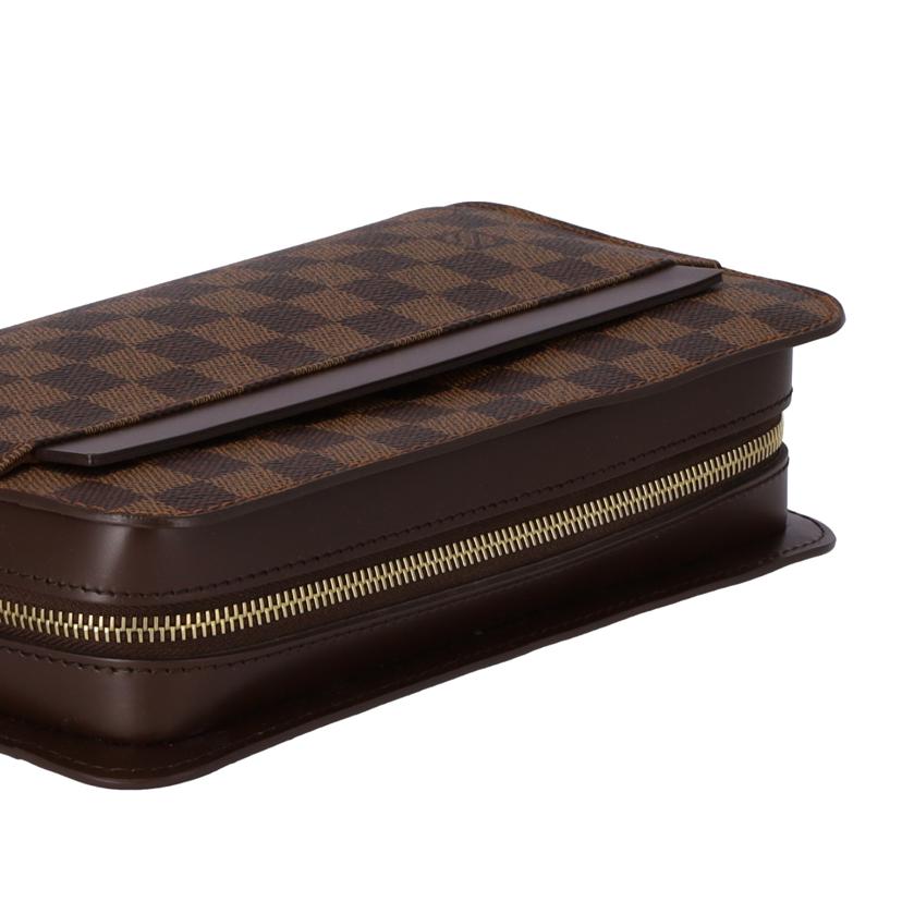 ＬＯＵＩＳ　ＶＵＩＴＴＯＮ ルイヴィトン　バッグ　ブランドバッグ　セカンドバッグ　クラッチバッグ　レザー　メンズ　ブラウン　茶/サンルイ／ダミエ・エベヌ/N51993//FL0035/Aランク/75