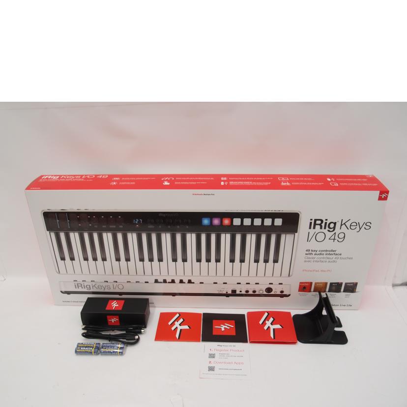 ＩＫ　ＭＵＬＴＩＭＥＤＩＡ アイケーマルチメディア/ＭＩＤＩキーボード/iRig Keys I/O 49//008210010104910/Aランク/69