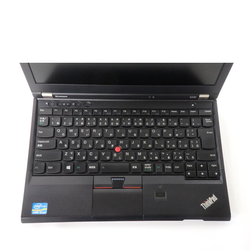 Ｌｅｎｏｖｏ レノボ/Ｗｉｎ１０ノートＰＣ／ＴｈｉｎｋＰａｄ　Ｘ２３０/2324-3R9//9R9YGMZT/Cランク/62