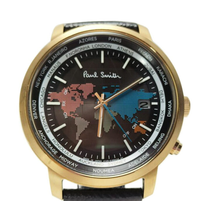 Ｐａｕｌ　Ｓｍｉｔｈ ポールスミス/Ｗｏｒｌｄ　Ｔｒａｖｅｌｌｅｒ　電波ソーラー/H145-S123691//ABランク/52