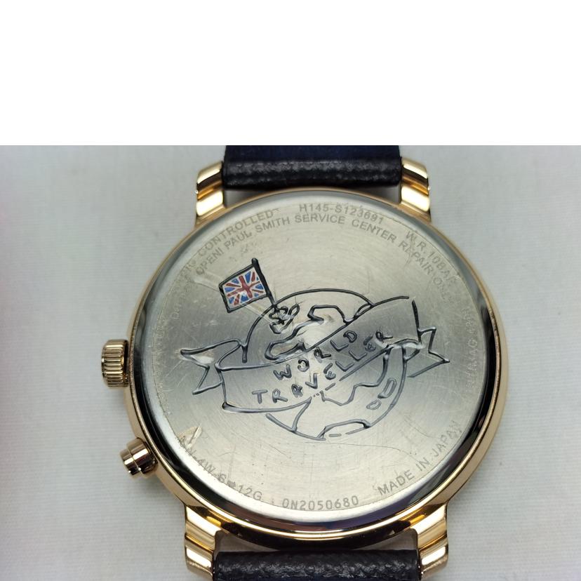 Ｐａｕｌ　Ｓｍｉｔｈ ポールスミス/Ｗｏｒｌｄ　Ｔｒａｖｅｌｌｅｒ　電波ソーラー/H145-S123691//ABランク/52