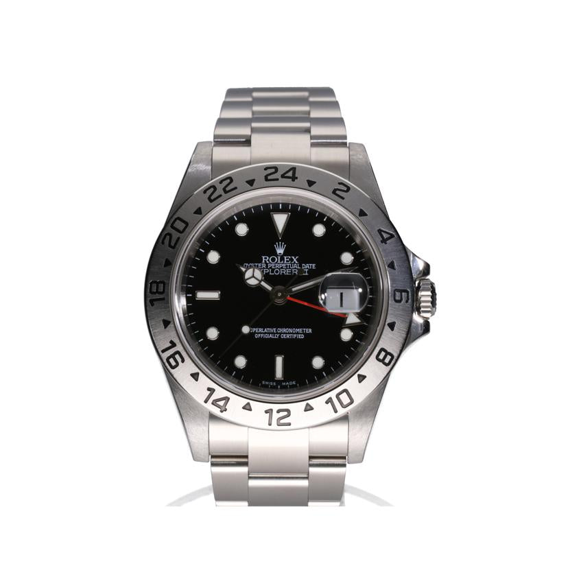 ＲＯＬＥＸ ﾛﾚｯｸｽ/エクスプローラーⅡ／黒文字盤/16570//D090284/Aランク/75