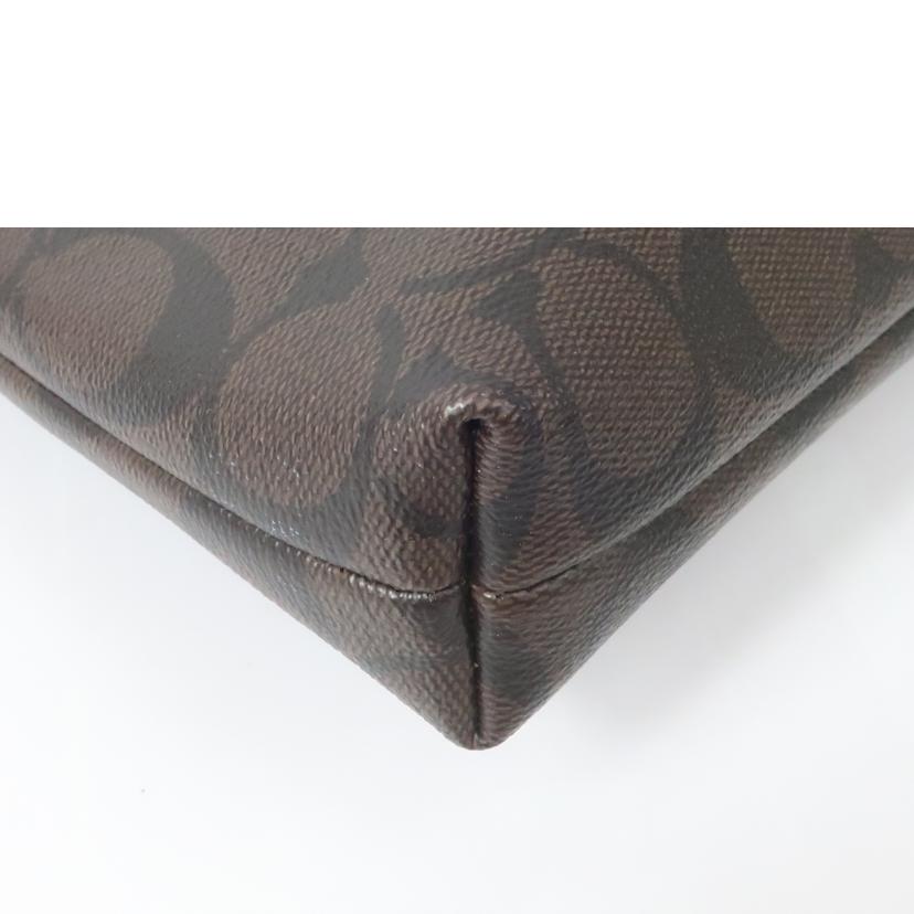 ＣＯＡＣＨ コーチ/シグネチャーショルダーバッグ　ブラウン　レッド　スクエア/F29210//G1822/Aランク/65