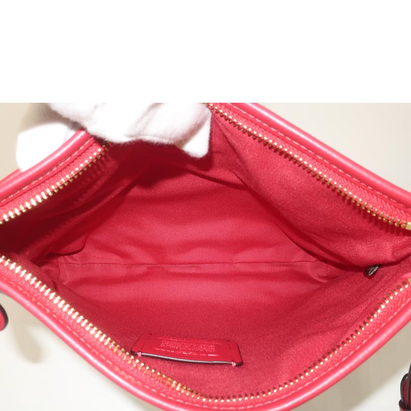 ＣＯＡＣＨ コーチ/シグネチャーショルダーバッグ　ブラウン　レッド　スクエア/F29210//G1822/Aランク/65