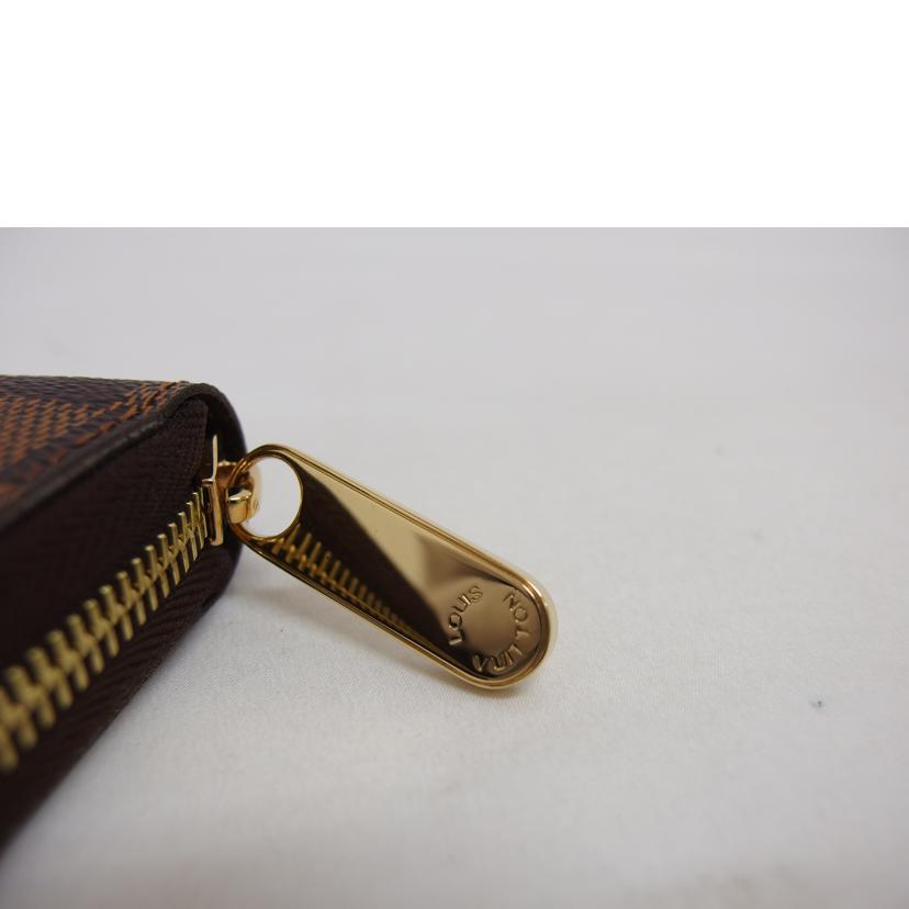 ＬＶ ルイ・ヴィトン ラウンドファスナー長財布/ジッピーウォレット／ダミエ／エベヌ/N60015//CA4***/Aランク/04