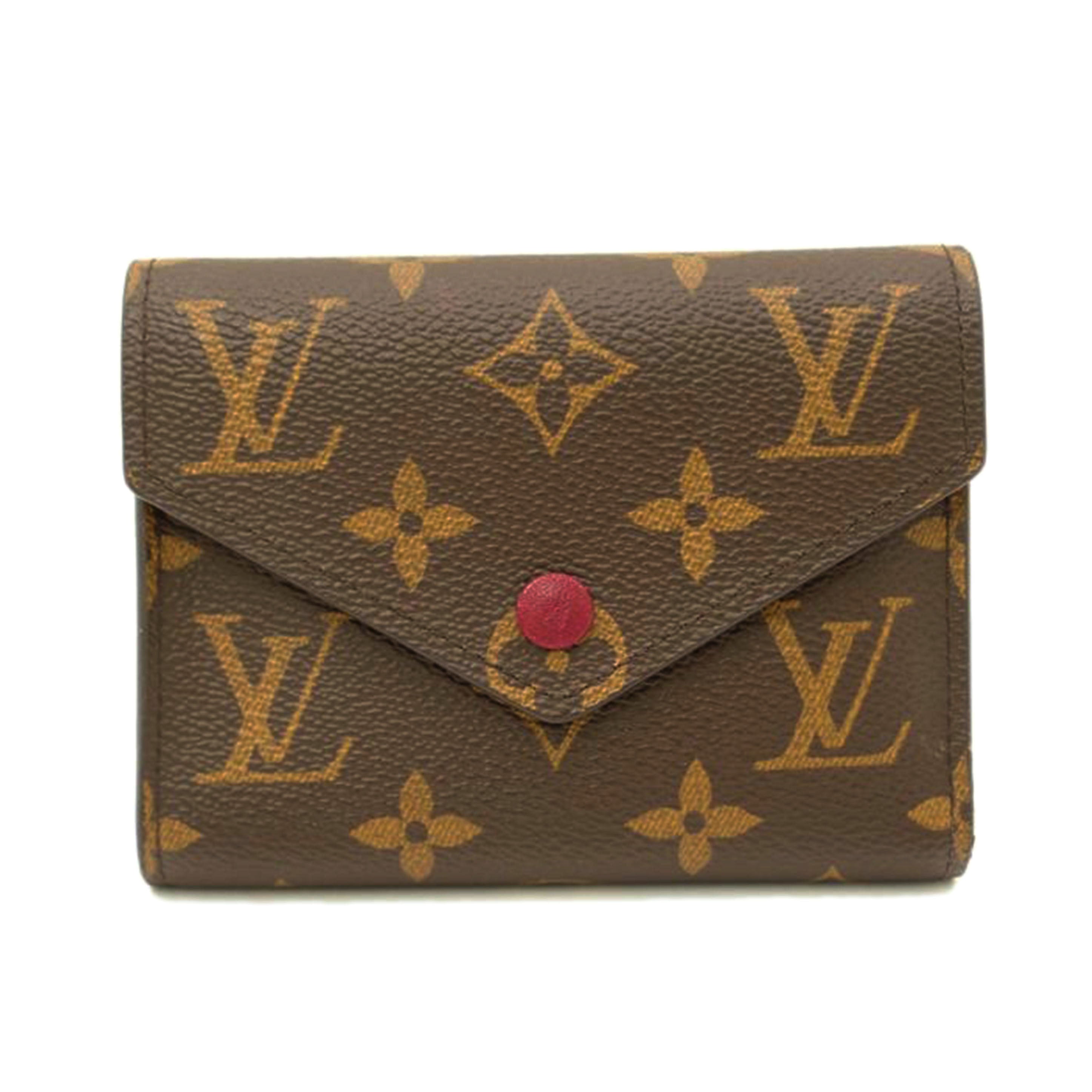 LOUIS VUITTON ルイ･ヴィトン/ポルトフォイユ･ヴィクトリーヌ/モノグラム･フューシャ/M41938//NZ4107/Aランク/69