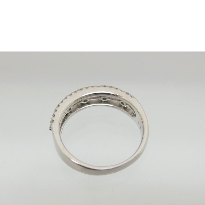/Ｋ１８ＷＧダイヤデザインリング＃１３/5.2g//D0.81ct/Aランク/04