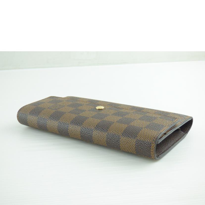 ＬＯＵＩＳ　ＶＵＩＴＴＯＮ ルイ・ヴィトン/ポルトフォイユ・インターナショナル／ダミエ・エベヌ/N61217//TS0192/ABランク/64