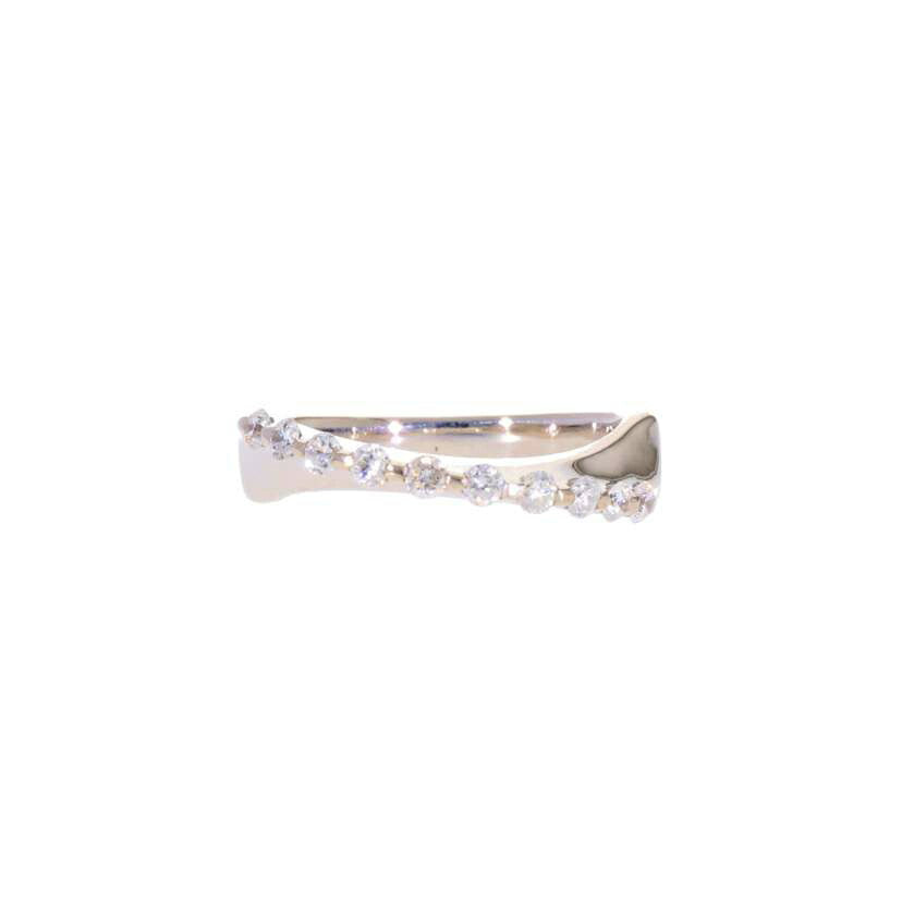 /　Ｋ１８ＷＧダイヤリング０．３０ｃｔ//Aランク/75