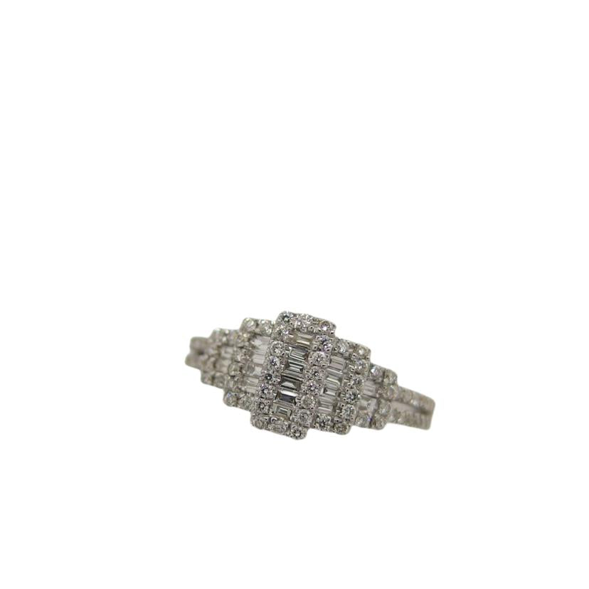 Ｋ１８/Ｋ１８テーパーダイヤデザインリング＃１２/4.0g//D0.54ct/Aランク/04