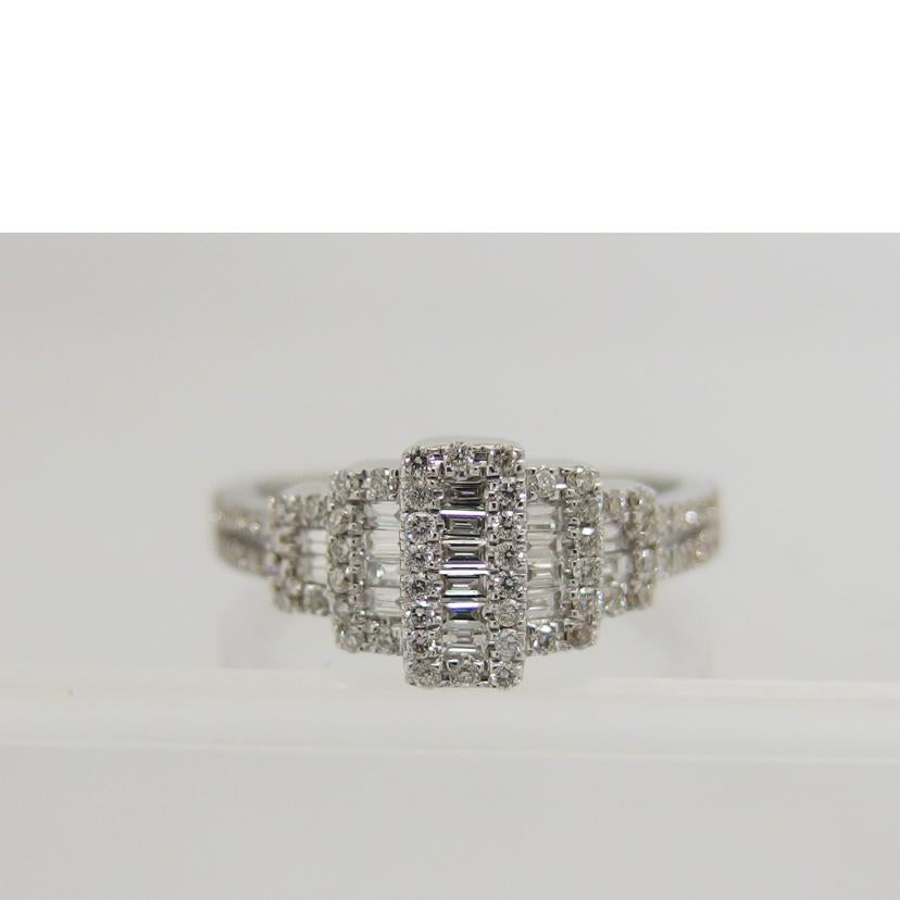 Ｋ１８/Ｋ１８テーパーダイヤデザインリング＃１２/4.0g//D0.54ct/Aランク/04