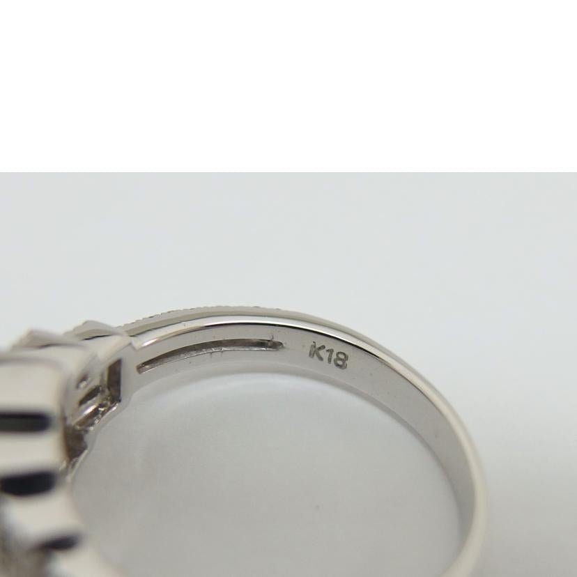 Ｋ１８/Ｋ１８テーパーダイヤデザインリング＃１２/4.0g//D0.54ct/Aランク/04