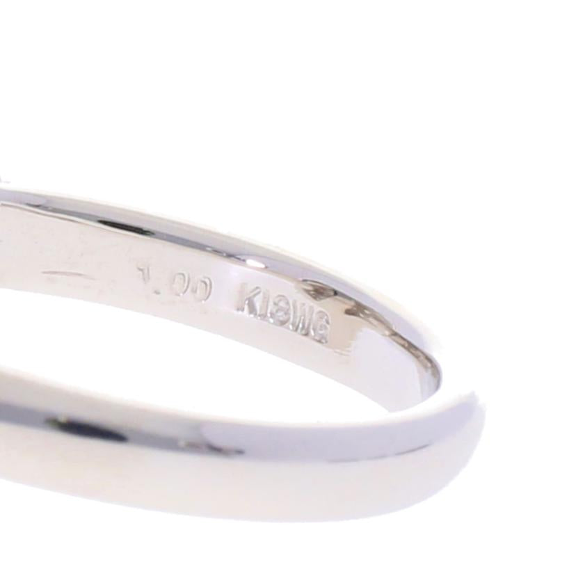 /　◎Ｋ１８ＷＧダイヤリング１．００ｃｔ//Aランク/75