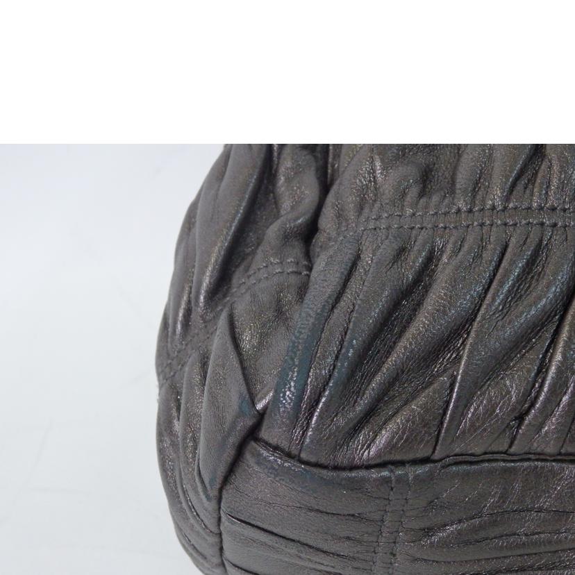 ＰＲＡＤＡ プラダ/ギャザーレザー２ｗａｙバッグ//50/ABランク/84