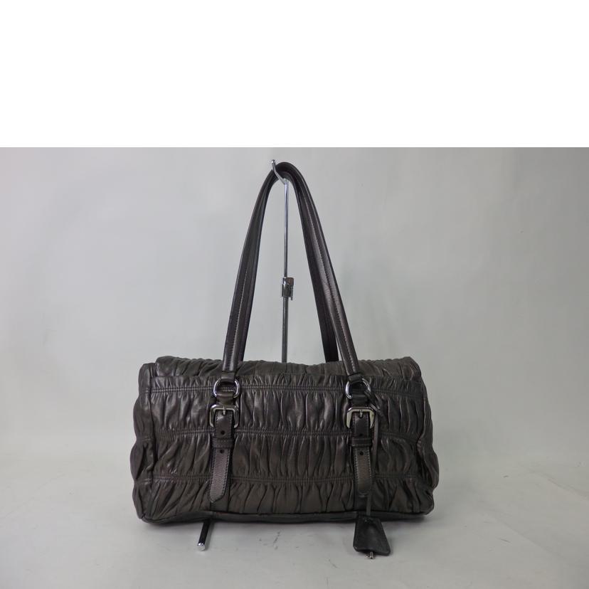 ＰＲＡＤＡ プラダ/ギャザーレザー２ｗａｙバッグ//50/ABランク/84