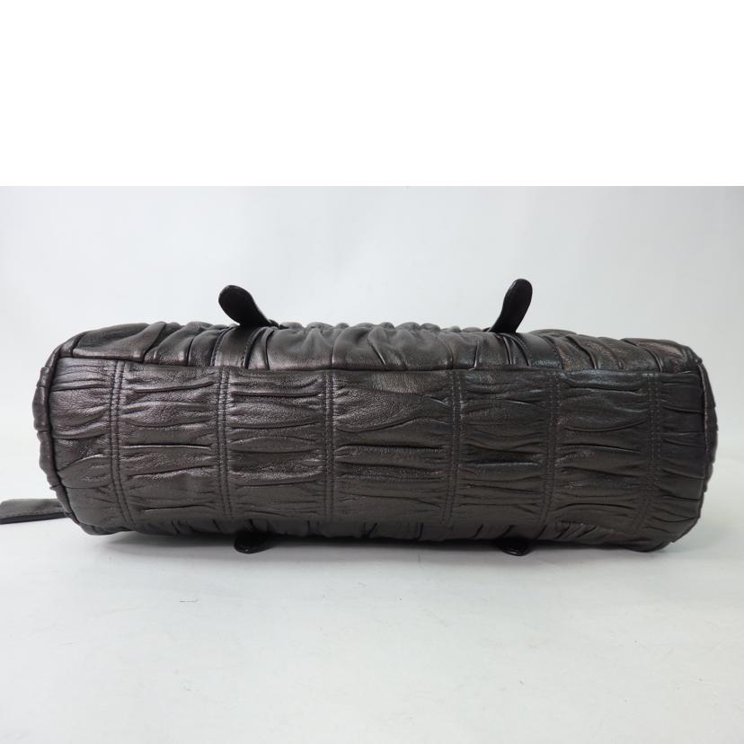 ＰＲＡＤＡ プラダ/ギャザーレザー２ｗａｙバッグ//50/ABランク/84