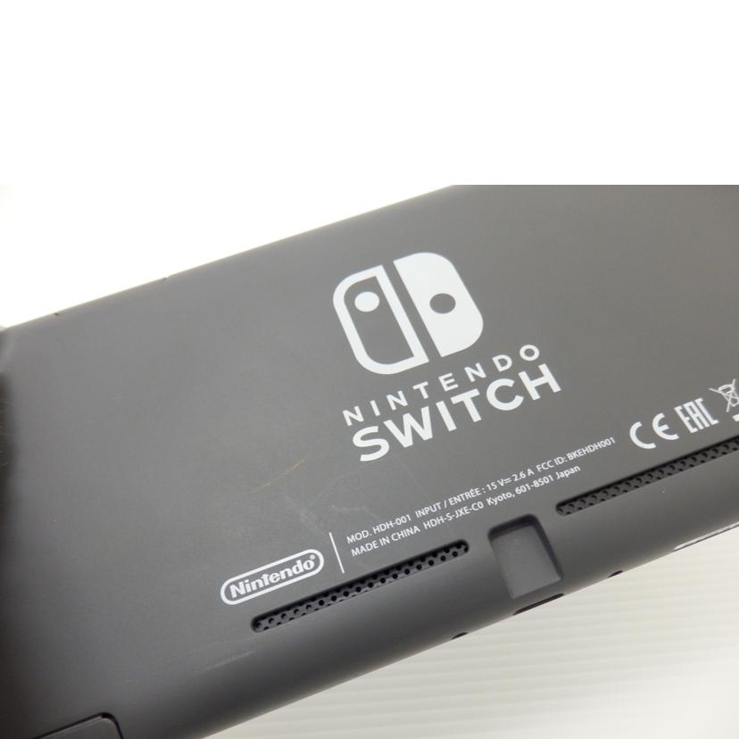 ＮＩＮＴＥＮＤＯ 任天堂/ニンテンドースイッチＬｉｔｅ本体グレー/HDH-S-GAZAA//XJJ70021138686/Bランク/88