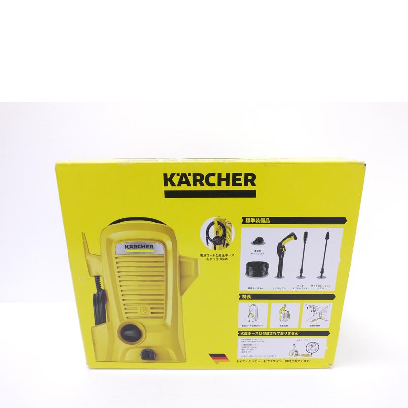 ＫＡＲＣＨＥＲ ケルヒャー/家庭用高圧洗浄機／Ｋ２／未開封/K2/1.600-110.0//011971/SAランク/88