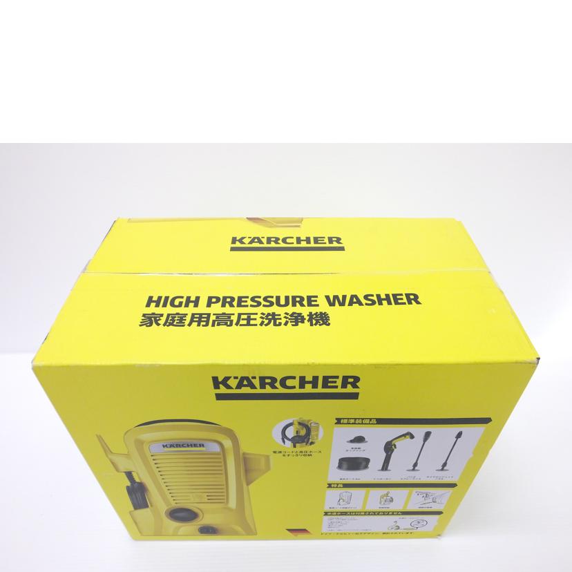 ＫＡＲＣＨＥＲ ケルヒャー/家庭用高圧洗浄機／Ｋ２／未開封/K2/1.600-110.0//011971/SAランク/88