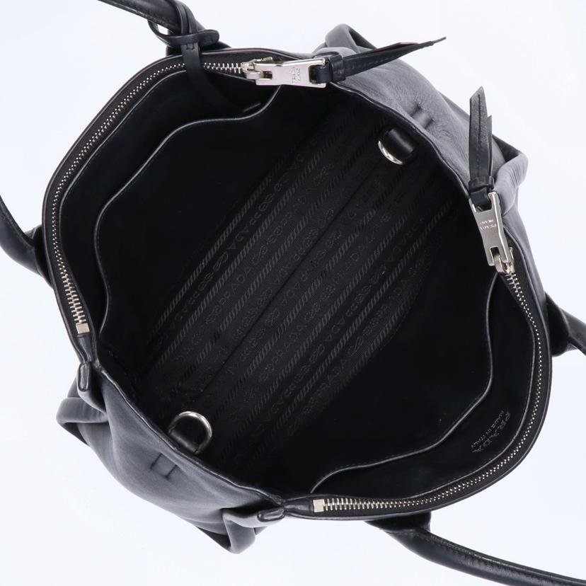 ＰＲＡＤＡ プラダ　2Wayハンド/ＧＲＡＣＥＬＵＸ　ＮＥＲＯ/1BA175//31D/ABランク/75