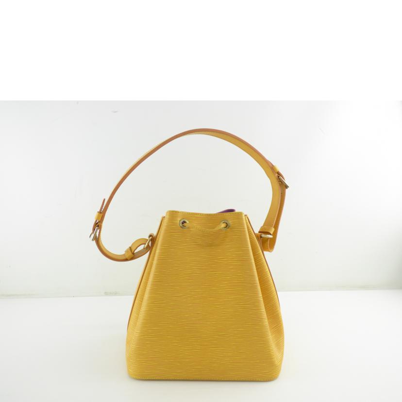 ＬＯＵＩＳ　ＶＵＩＴＴＯＮ ルイ・ヴィトン/プチノエ／エピ／タッシリイエロー/M44109//AP0985/ABランク/64