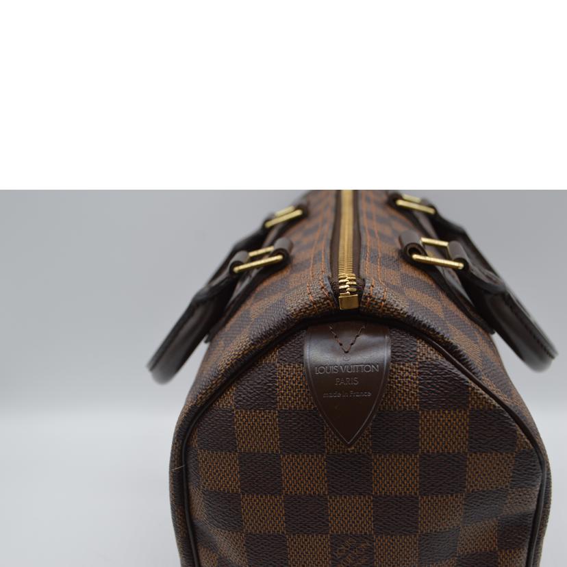 ＬＶ ルイヴィトン ルイ・ヴィトン ビトン ダミエ・エベヌ 市松模様 ブラウン 茶 ボストン ショルダーバッグ ハンドバッグ トートバッグ ブラウン メンズ レディース 定番 人気 ＬＶ 斜め掛け 肩がけ/スピーディ２５／ダミエ／エベヌ/N41532//SP1***/ABランク/89
