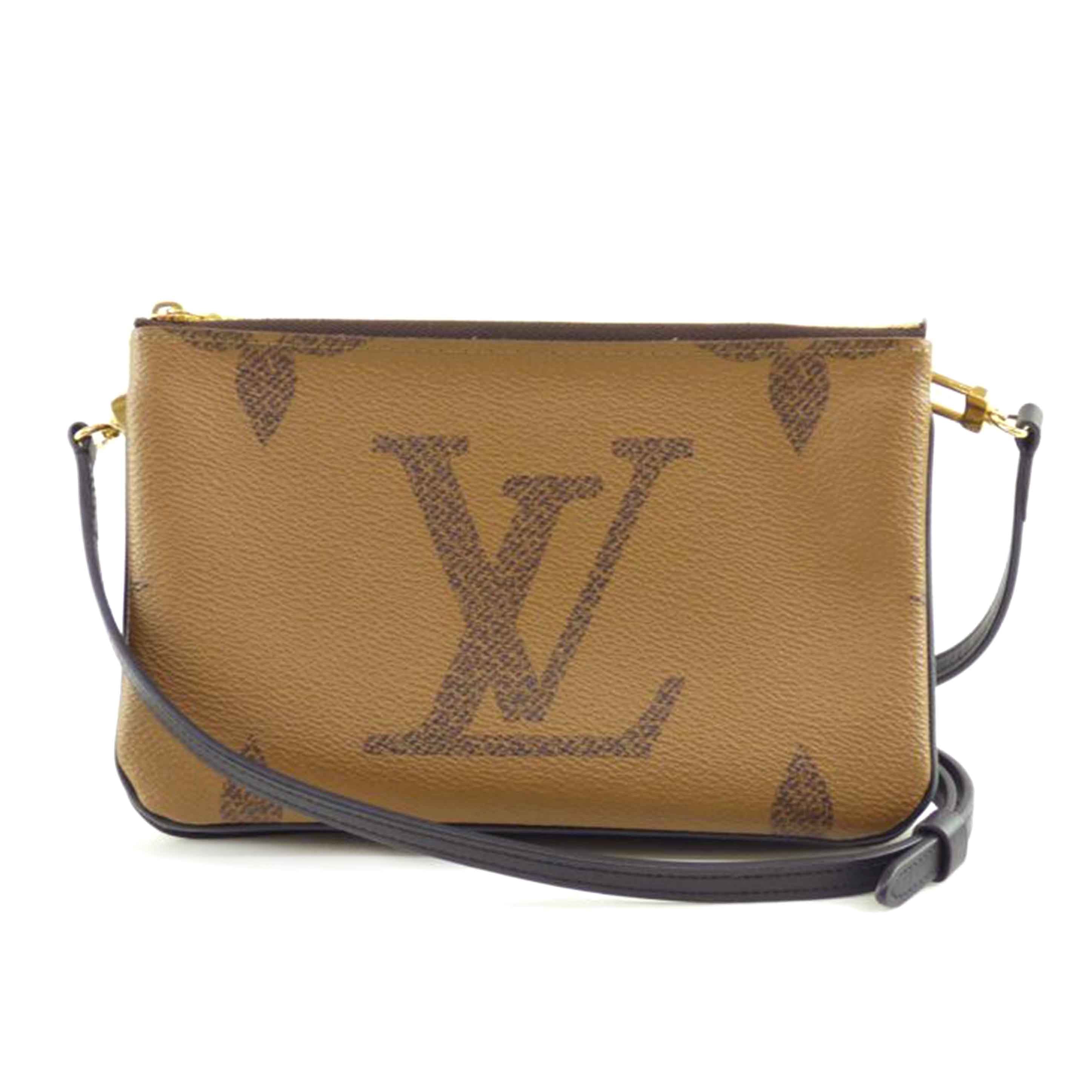 ＬＯＵＩＳ　ＶＵＩＴＴＯＮ ルイ・ヴィトン/ポシェット・ドゥーブル　ジップ／モノグラム/9261180792142//MI4290/ABランク/64