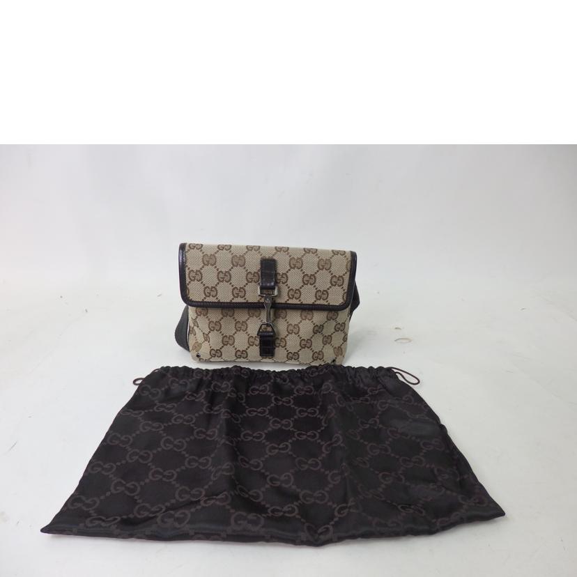 ＧＵＣＣＩ グッチ/ＧＧキャンバスミニウエストバッグ/92543//001***/ABランク/84