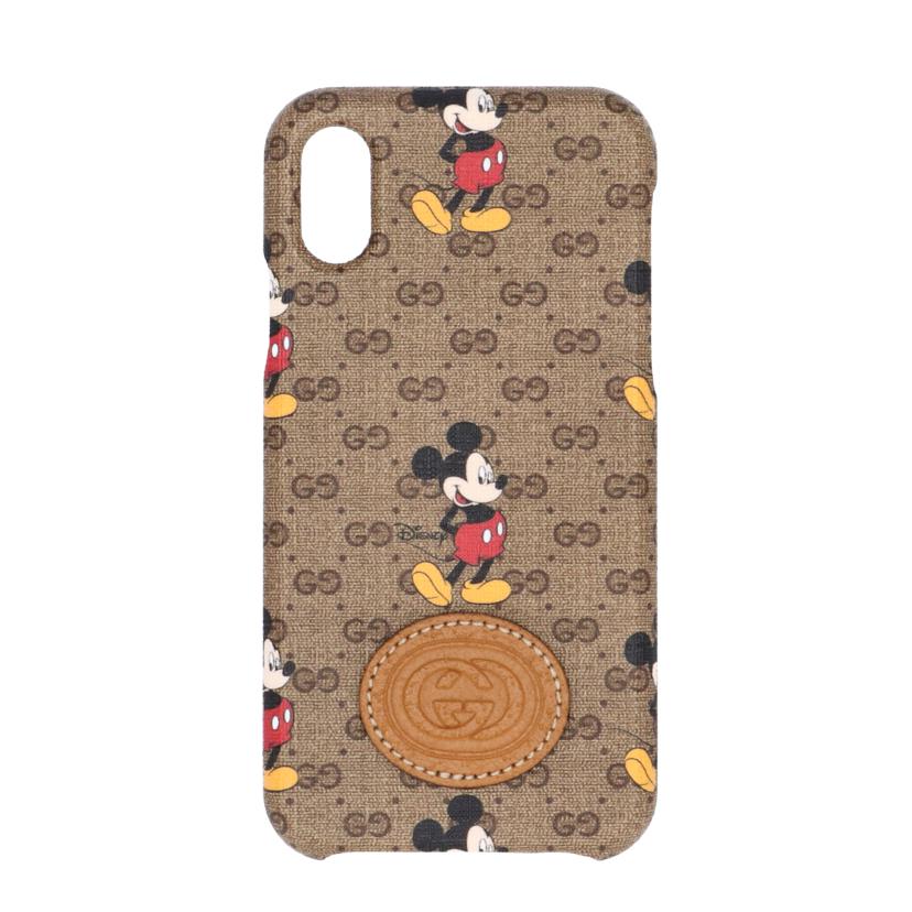 ＧＵＣＣＩ グッチ/ｉＰｈｏｎｅＸ／ＸＳディズニーコラボスマホケース/602551//617664/SAランク/75