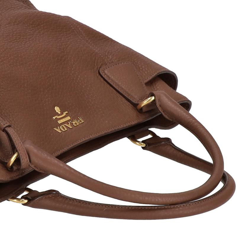 ＰＲＡＤＡ プラダ/レザー２ＷＡＹハンドバッグ／ＢＲ/BN2435//165/ABランク/94