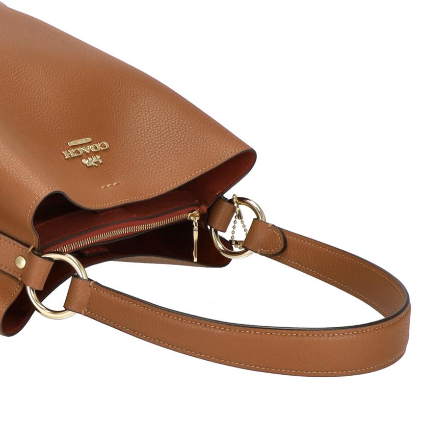 ＣＯＡＣＨ コーチ/ペプルドレザータウンバケット２ｗａｙ／ブラウン/91122//J2092/Aランク/75