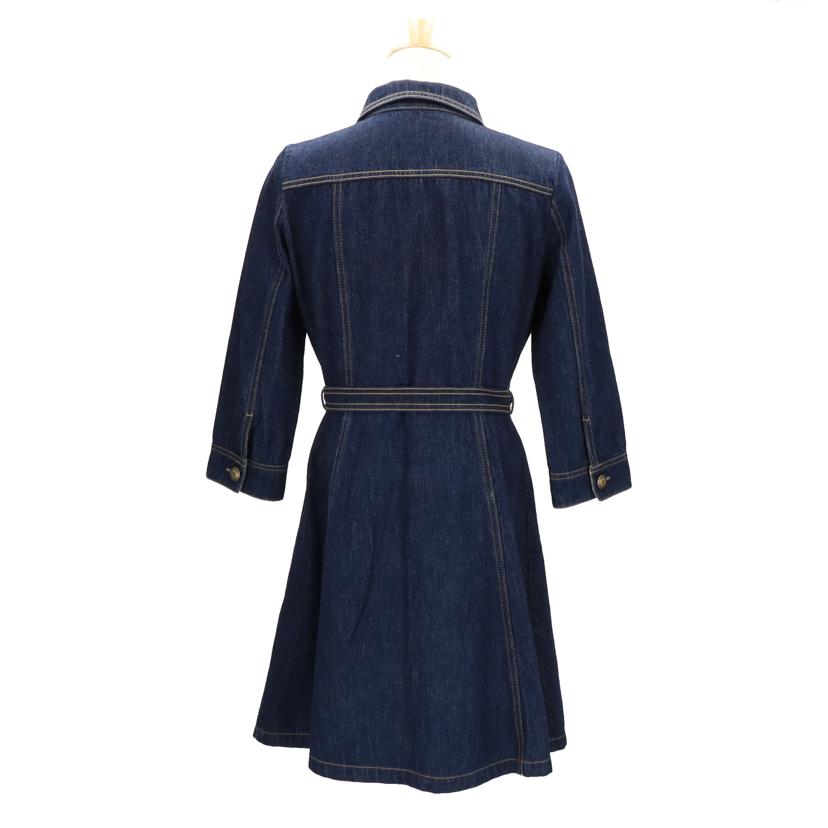 ＢＬＵＥ　ＬＡＢＥＬ ブルーレーベル/コットンデニム７分袖ワンピース/55J18-262-29//ABランク/75