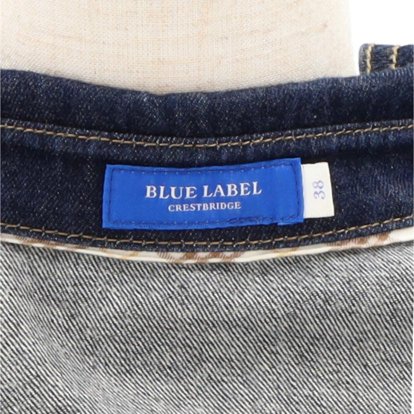 ＢＬＵＥ　ＬＡＢＥＬ ブルーレーベル/コットンデニム７分袖ワンピース/55J18-262-29//ABランク/75