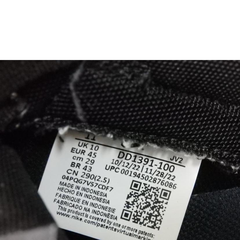 ＮＩＫＥ ナイキ/ＮＩＫＥ　ＤＵＮＫ　ＬＯＷ　ＲＥＴＲＯ　/DD1391-100//Bランク/84