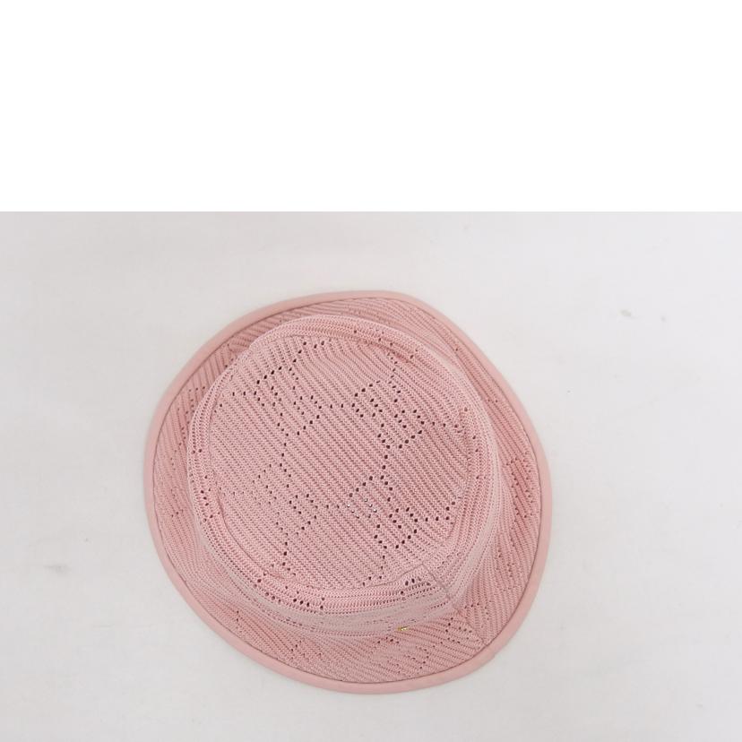 ＧＵＣＣＩ グッチ 帽子 ニット/ＧＧメッシュ／バケトハット／ピンク/656573//Aランク/04
