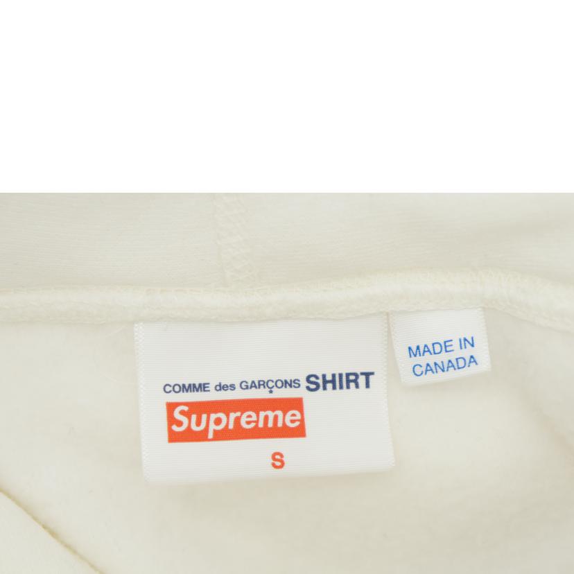 ＣＯＭＭＥ　ｄｅｓ　ＧＡＲＣＯＮＳ　×ＳＵＰＲＥＭＥ　 ｺﾑﾃﾞｷﾞｬﾙｿﾝ×ｼｭﾌﾟﾘｰﾑ/ＣＯＭＭＥ　ｄｅｓ　ＧＡＲＣＯＮＳ　×ＳＵＰＲＥＭＥ　パーカー/RN101837//CA32812/ABランク/75